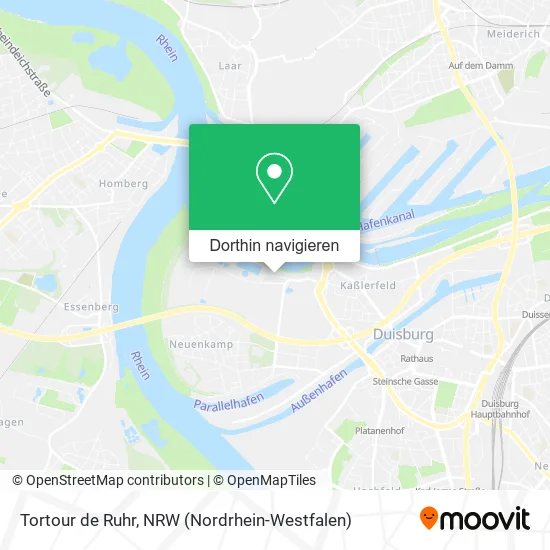 Tortour de Ruhr Karte