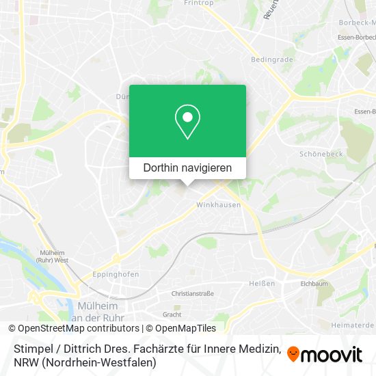 Stimpel / Dittrich Dres. Fachärzte für Innere Medizin Karte