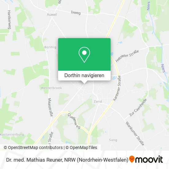 Dr. med. Mathias Reuner Karte