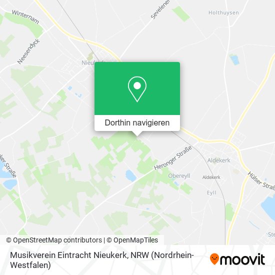 Musikverein Eintracht Nieukerk Karte