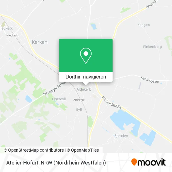 Atelier-Hofart Karte