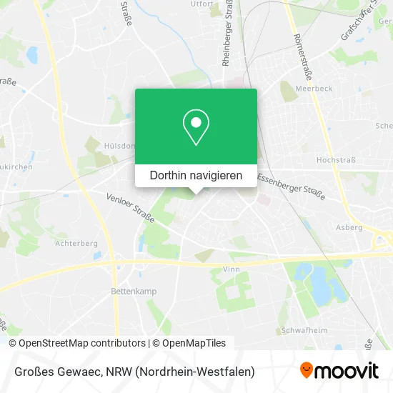 Großes Gewaec Karte