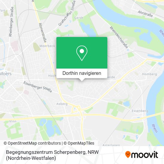 Begegnungszentrum Scherpenberg Karte