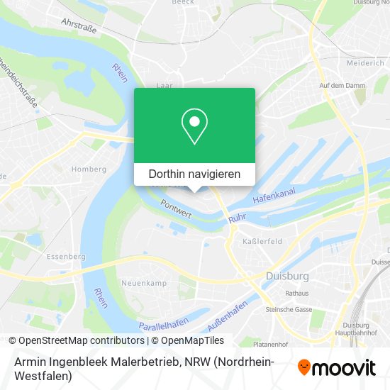 Armin Ingenbleek Malerbetrieb Karte