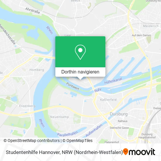 Studentenhilfe Hannover Karte