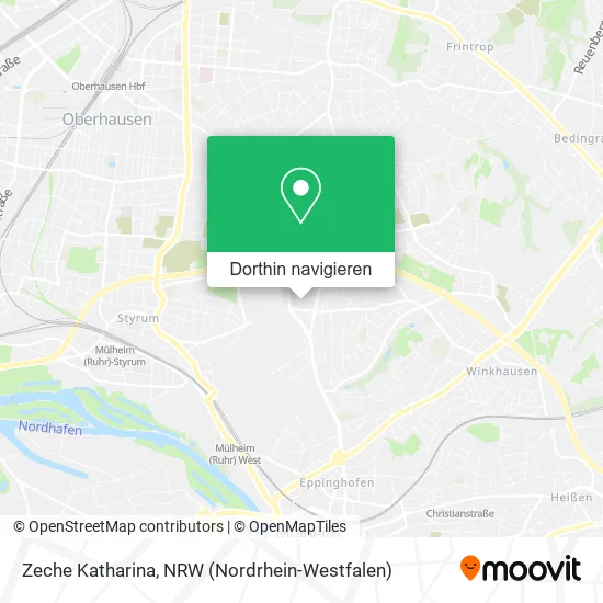 Zeche Katharina Karte