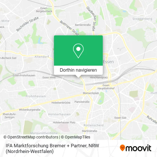 IFA Marktforschung Bremer + Partner Karte