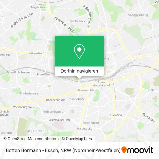 Betten Bormann - Essen Karte