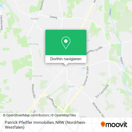 Patrick Pfeiffer Immobilien Karte