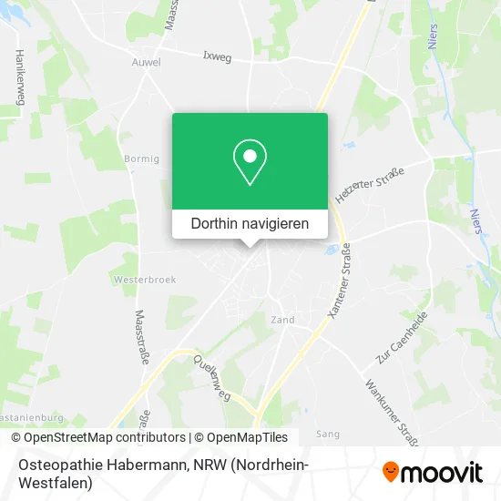 Osteopathie Habermann Karte