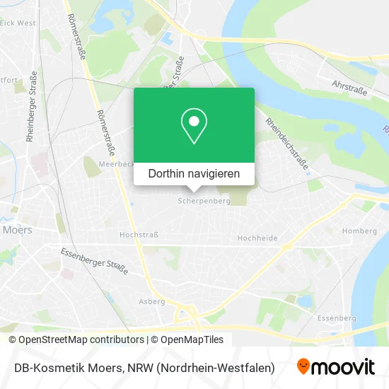 DB-Kosmetik Moers Karte