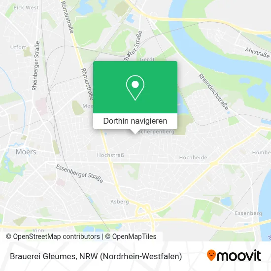 Brauerei Gleumes Karte