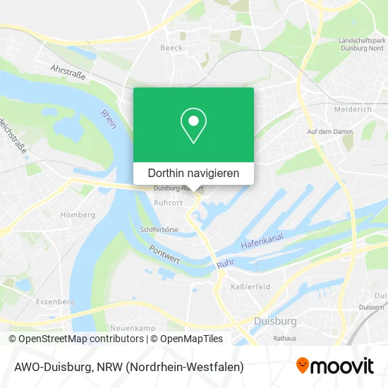 AWO-Duisburg Karte