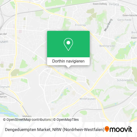 Dengeduempten Market Karte