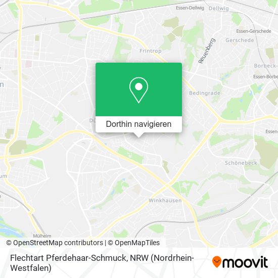 Flechtart Pferdehaar-Schmuck Karte