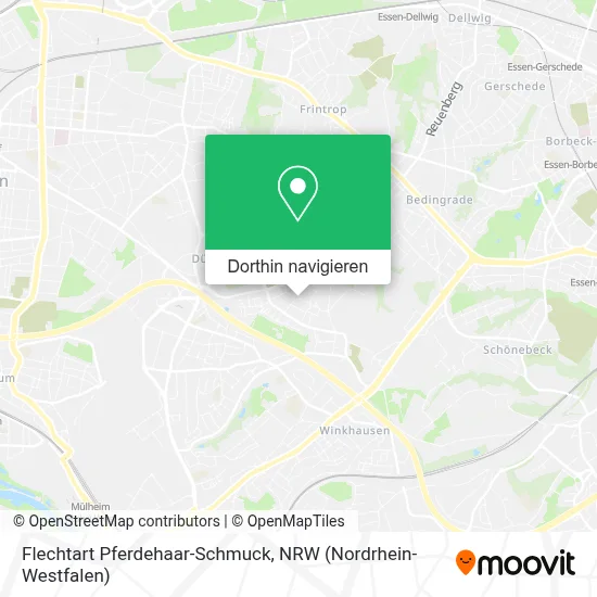 Flechtart Pferdehaar-Schmuck Karte