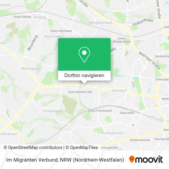 Im Migranten Verbund Karte