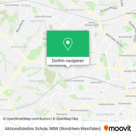 Aktionsbündnis Schule Karte