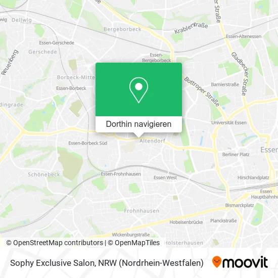 Sophy Exclusive Salon Karte