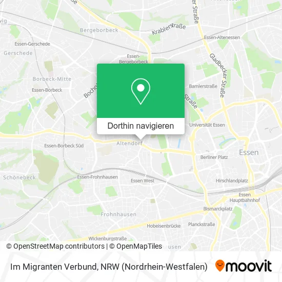 Im Migranten Verbund Karte