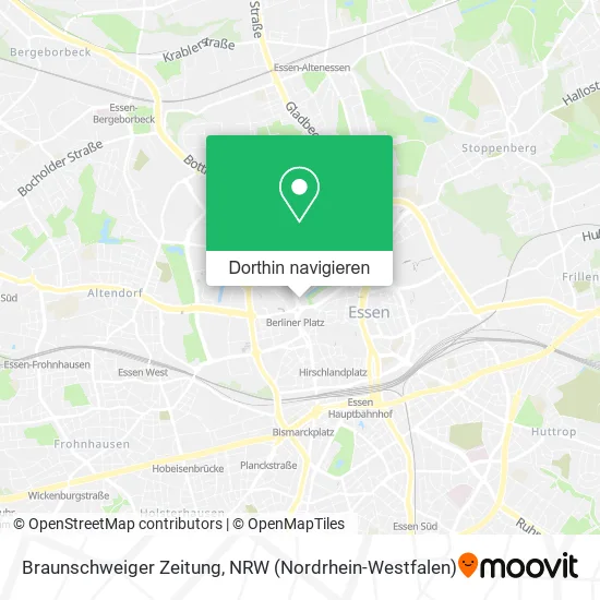 Braunschweiger Zeitung Karte