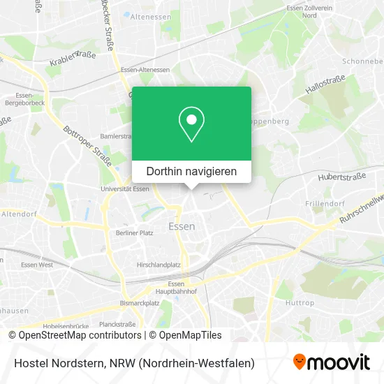 Hostel Nordstern Karte