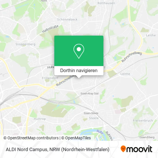 ALDI Nord Campus Karte