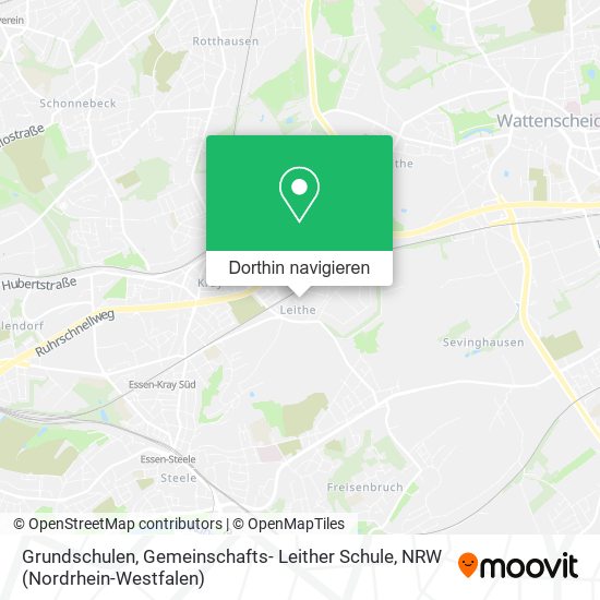 Grundschulen, Gemeinschafts- Leither Schule Karte