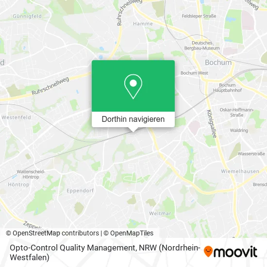 Opto-Control Quality Management Karte