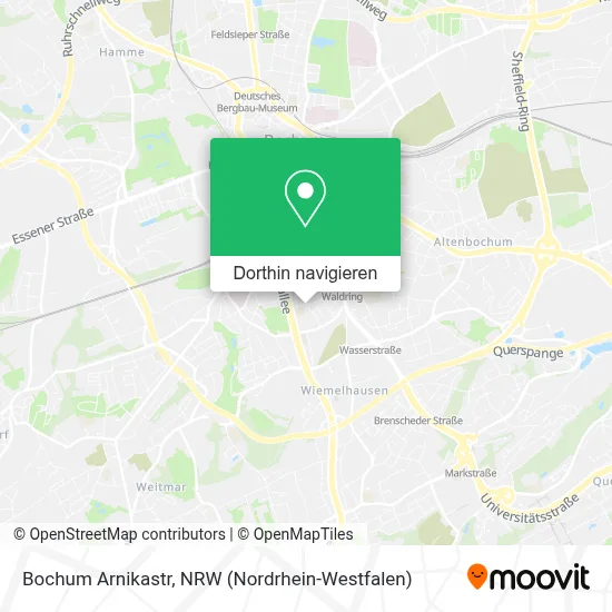 Bochum Arnikastr Karte