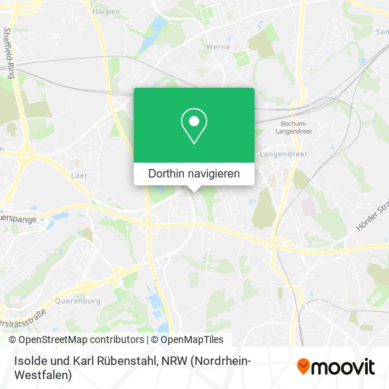 Isolde und Karl Rübenstahl Karte