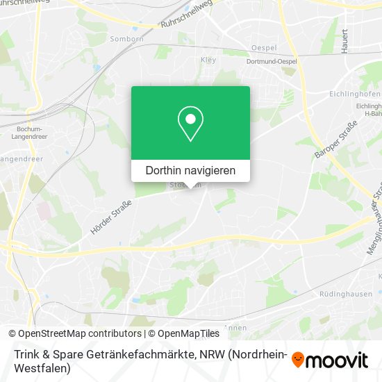 Trink & Spare Getränkefachmärkte Karte
