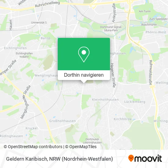 Geldern Karibisch Karte