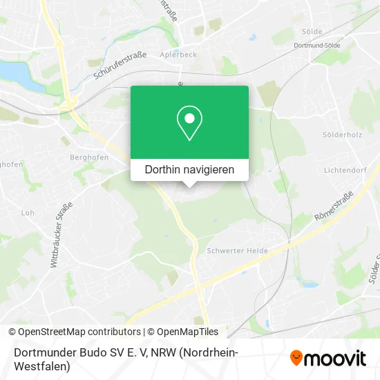 Dortmunder Budo SV E. V Karte