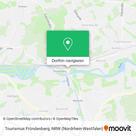 Tourismus Fröndenberg Karte