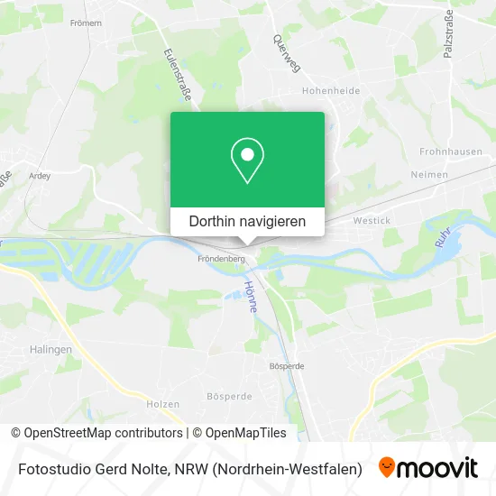 Fotostudio Gerd Nolte Karte