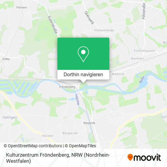 Kulturzentrum Fröndenberg Karte