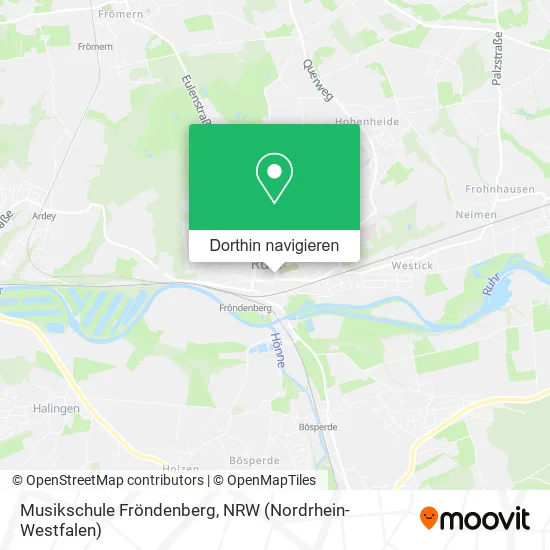 Musikschule Fröndenberg Karte