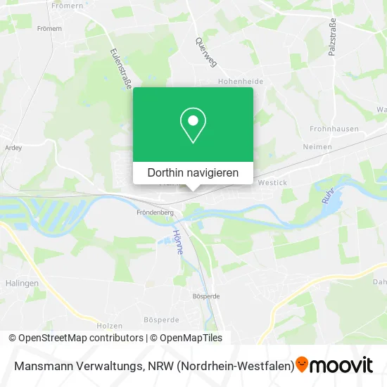Mansmann Verwaltungs Karte