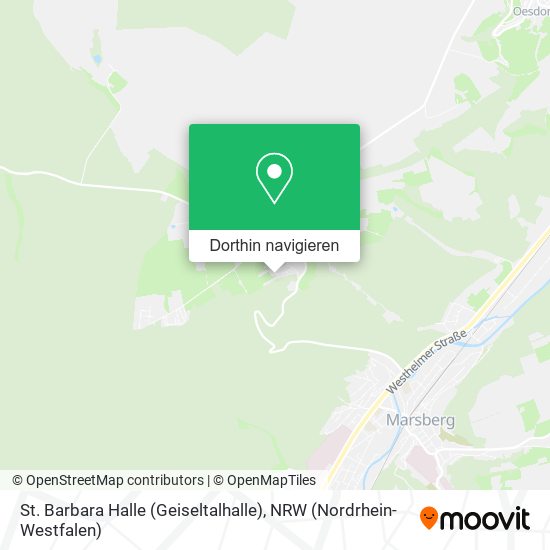 St. Barbara Halle (Geiseltalhalle) Karte