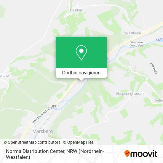 Norma Distribution Center Karte