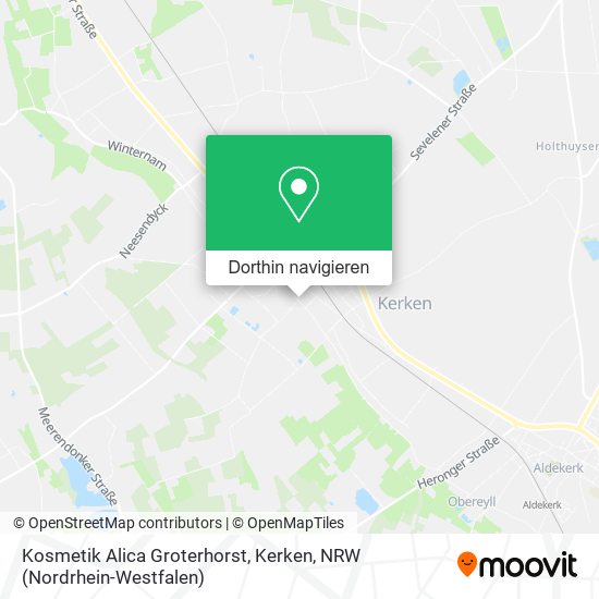 Kosmetik Alica Groterhorst, Kerken Karte