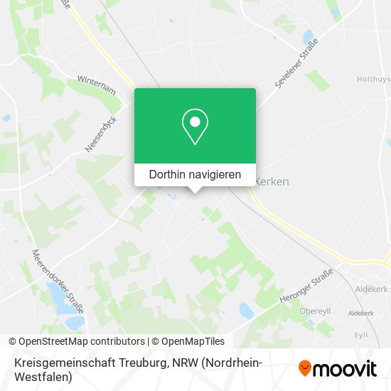 Kreisgemeinschaft Treuburg Karte