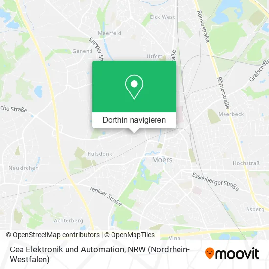 Cea Elektronik und Automation Karte