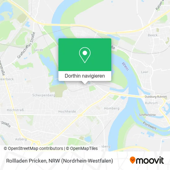 Rollladen Pricken Karte