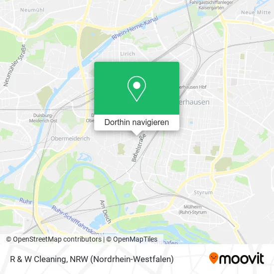 R & W Cleaning Karte