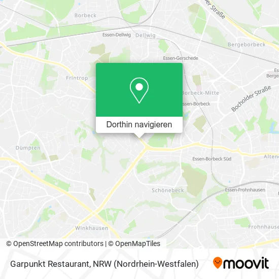 Garpunkt Restaurant Karte