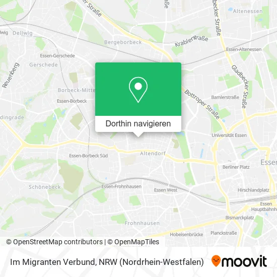 Im Migranten Verbund Karte