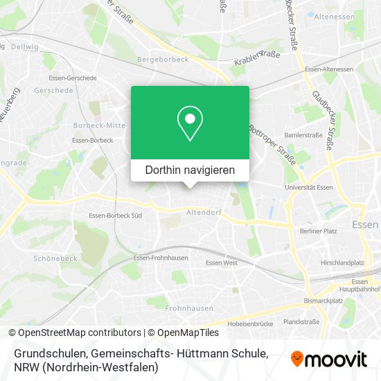Grundschulen, Gemeinschafts- Hüttmann Schule Karte