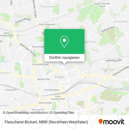 Fleischerei Bickert Karte